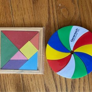 Color Spin Puzzle - Multicolor Kids Toy